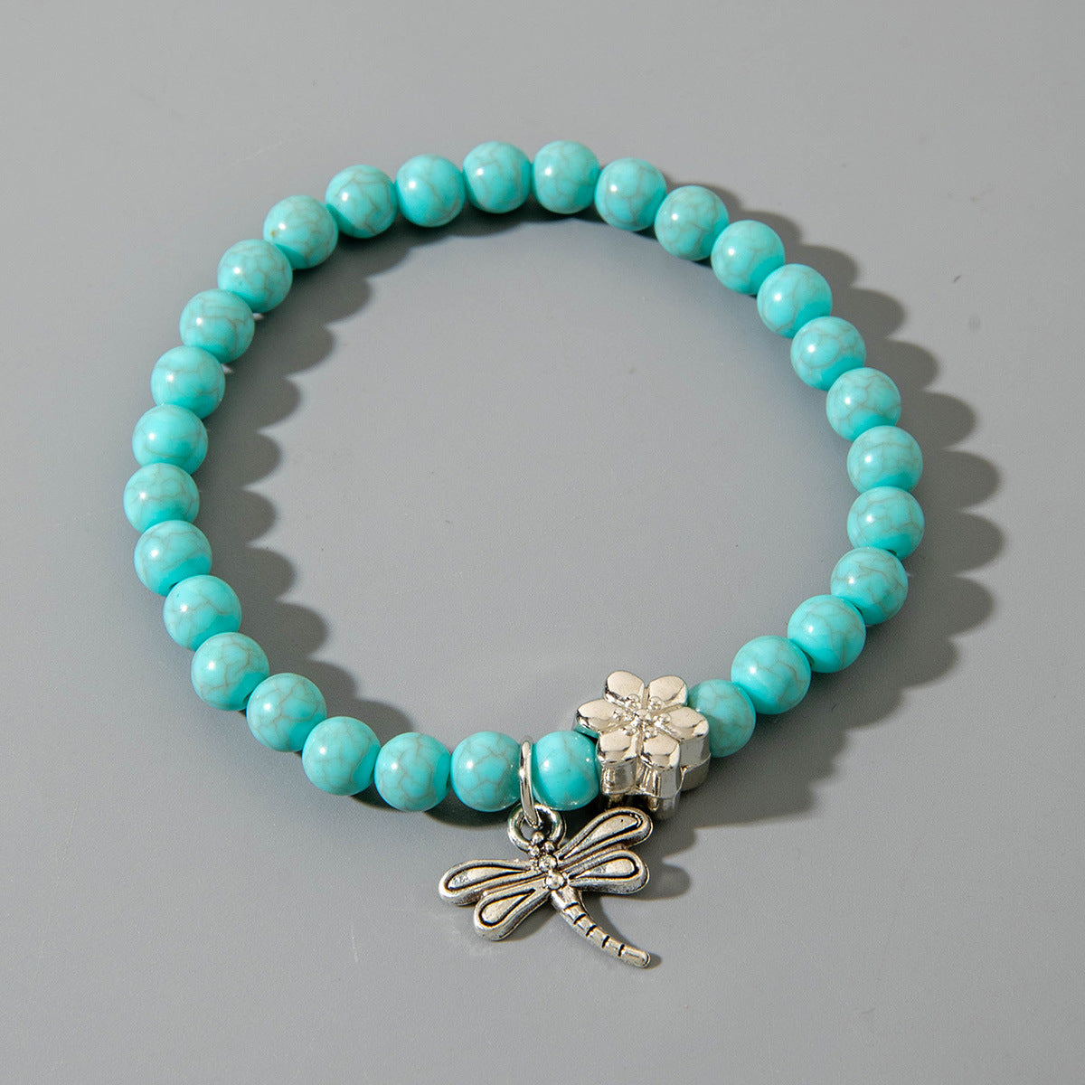 Wholesale Bohemian turquoise bracelet cross starfish turtle bracelet